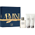 Giorgio Armani Acqua di Gio für Homme Eau de Toilette 50 ml + Duschgel 75 ml + Aftershave 75 ml, Geschenkset