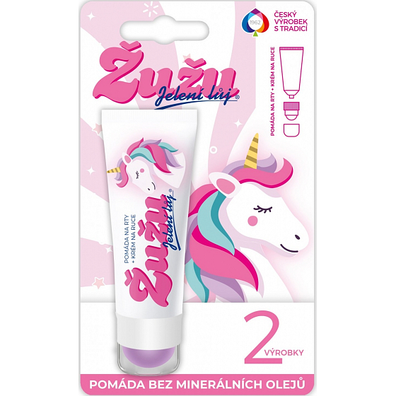 Regina Žužu 2in1 Hirschtalg für Lippen und Hände Tube 20 ml