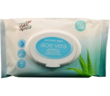 Well Done Wet Toilet Wipes Aloe Vera Nass-Toilettenpapier mit dem Duft von Aloe Vera 60 Stück