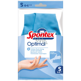 Spontex Optimal Gummihandschuhe Größe S 1 Paar