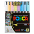 Posca Universal-Satz von Acrylmarkern 0,7 - 1 mm Pastellfarben 8 Stück PC-1MR