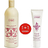 Ziaja Kaschmir Creme-Duschseife 500 ml + Kaschmirproteine und Sheabutter Handcreme 100 ml, Duopack