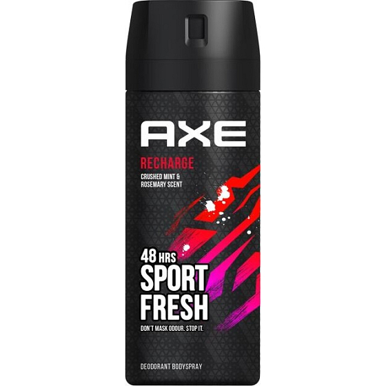 Axe Recharge 48h Deodorant Spray für Männer 150 ml