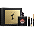 Yves Saint Laurent Opium Black parfémovaná voda 50 ml + Volume Effect řasenka 2 ml + Dessin Du Regard tužka na oči 0,8 g, dárková sada pro ženy