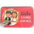 Albi Tin Geldbeutel Man kann Liebe nicht mit Geld kaufen... 11 x 7 cm