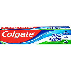 Colgate Zahnpasta Triple Action Original Mint, 75 ml