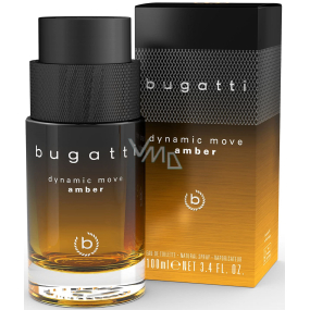 Bugatti Dynamic Move Amber Eau de Toilette für Männer 100 ml