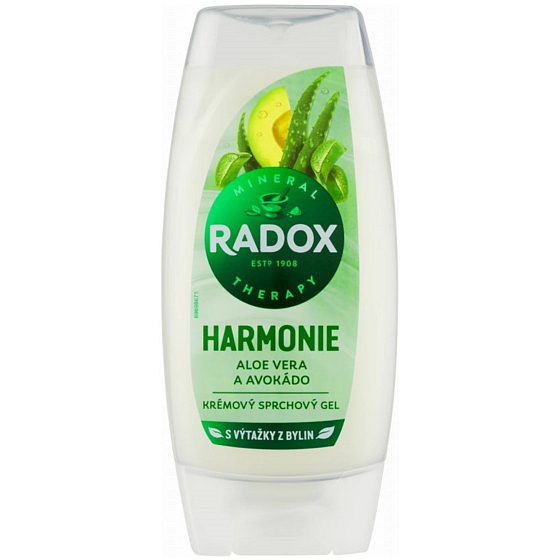 Radox Harmonie Aloe vera und Avocado Duschgel 225 ml
