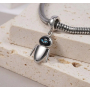 Charms Sterling Silber 925 Disney Pixar Wall-E, Eva Roboter, Film-Armband-Anhänger