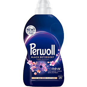 Perwoll Waschgel Renew Black für schwarze und dunkle Wäsche, 20 Waschgänge, 1000 ml