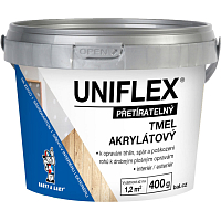 Uniflex Acrylat-Dichtmasse für Gipskarton, Mauerwerk und Holz, 400 g