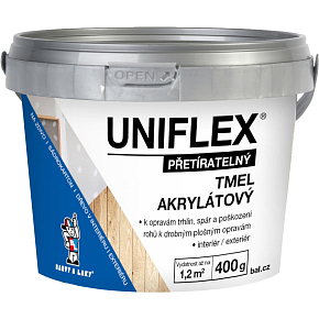 Uniflex Acrylat-Dichtmasse für Gipskarton, Mauerwerk und Holz, 400 g Uniflex Acrylat-Dichtmasse für Gipskarton, Mauerwerk und Holz, 400 g