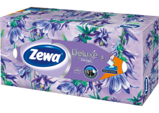 Zewa Deluxe Family Box 3-lagige Papiertaschentücher, 90 Stück
