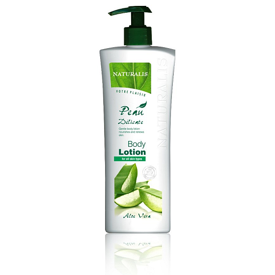 Naturalis Aloe Vera Körperlotion mit 500 ml Pumpe