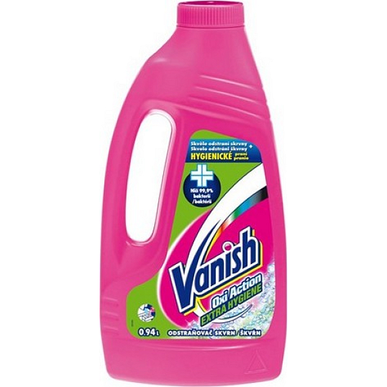 Vanish Oxi Action Extra Hygiene mit 940 ml Fleckensucher
