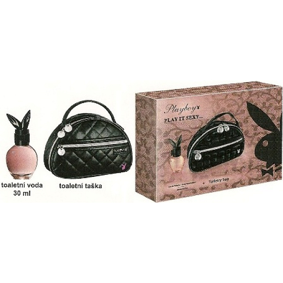 Playboy Play It Sexy Eau de Toilette 30 ml + Handtasche, Geschenkset