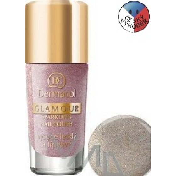 Dermacol Glamour Sparkling Nagellack 204 9 ml