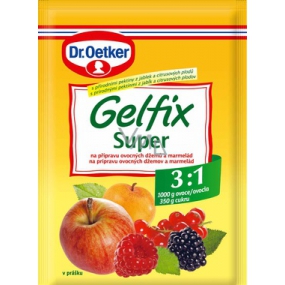 Dr. Oetker Gelfix Super Mix für Fruchtmarmeladen und Marmeladen 3: 1 25 g