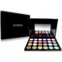 Sei schick! Verspielte Farben Kosmetik Lidschatten Palette 24 Farbtöne + Pearle Miracle Set von Kosmetikpinseln 10 Stück
