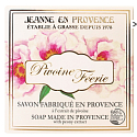 Jeanne en Provence Pivoine Féérie - Pfingstrosenfee feste Toilettenseife 100 g