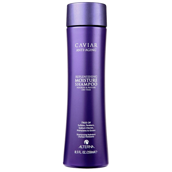 Alterna Caviar Replenishing Moisture Kaviar revitalisierendes Feuchtigkeitsshampoo für trockenes und strapaziertes Haar 250 ml