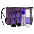 Alterna Caviar Experience Travel Kit Shampoo 40 ml + Conditioner 40 ml + regenerierende Maske 30 ml + Haarspray 50 ml + Tasche, Reisegeschenkset