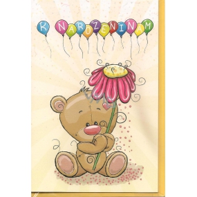 Nekupto Geburtstagskarte Teddybär