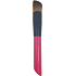 Kosmetikbürste für Make-up rundes schräges Haar rosa-schwarzer Griff 15 cm 30450