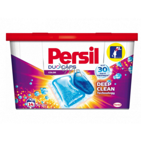 Persil Duo-Caps Farbgelkapseln für farbige Wäsche 14 Dosen x 25 g
