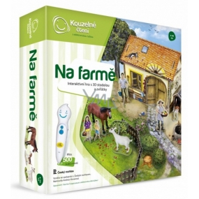 Interaktives Lesespiel von Albi Magic Auf einer Farm mit einer 3D-Scheune und Tieren ab 4 Jahren