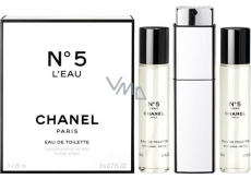 Chanel No.5 L Eau Eau de Toilette für Frauen komplett 3 x 20 ml
