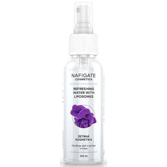 Nafigate Cosmetics Erfrischendes Wasser mit Liposomenlotion erfrischt die Haut und pflegt das Haarspray 100 ml