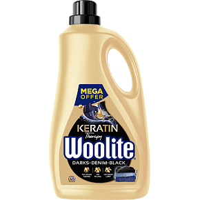 Woolite Keratin Therapy Darks Denim Black Waschgel, 3,6 l, 60 Waschladungen