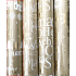 Zöwie Geschenkpapier 70 x 150 cm Weihnachten Luxury Urban mit goldener Prägung - Frohe Weihnachten, Bäume, Hirsche, Häuser