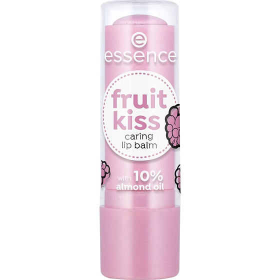 Essence Fruit Kiss Caring Lippenbalsam 01 Himbeertraum 4,8 g