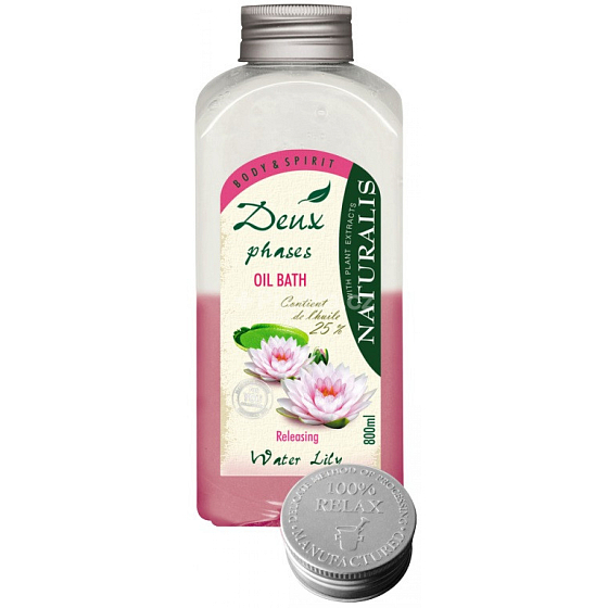 Naturalis Seerose Zweikomponenten-Ölbadeschaum 800 ml