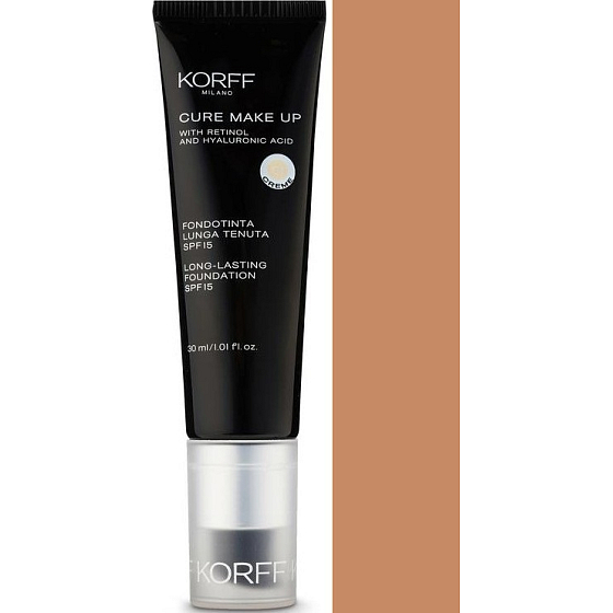 Korff Cure Make Up Long-lasting Foundation SPF15 langanhaltendes Make-up 05 Kaffee 30 ml