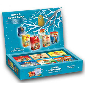 Elixier Wintermärchen erfrischendes Teeset, um lange Winterabende angenehmer zu gestalten 6 x 8 Stück 80 g, Geschenkset