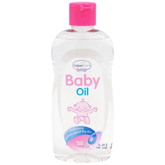 Cotton Tree Babyöl für Kinder 300 ml