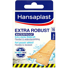 Hansaplast Extra Robust wasserdichte Pflaster, 16 Stk.