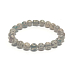 Achat tibetisch gestreiftes Armband elastischer Naturstein, Kugel 8 mm / 16 - 17 cm