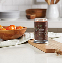 Yankee Candle Praline & Birch - Praline und Birke Duftkerze Signature Tumbler großes Glas 2 Dochte 567 g