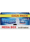 Finish Geschirrspültabs GIGAPACK, 120 Stk