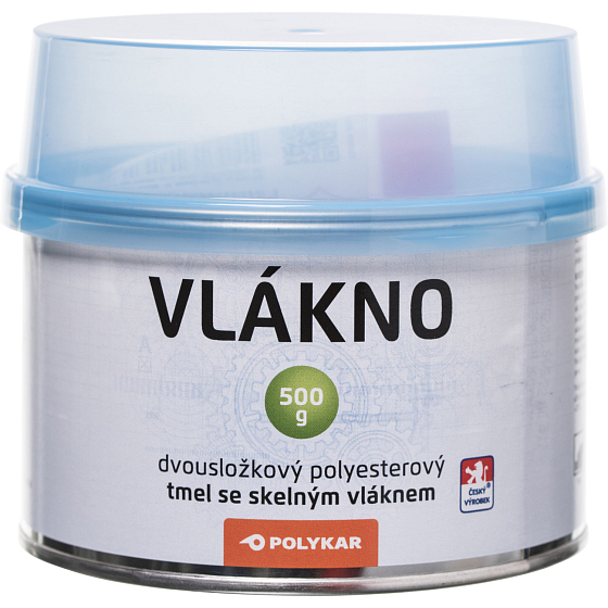 Polykar Faser zwei Komponenten Spachtelmasse für Metall und Glasfaser, 500 g