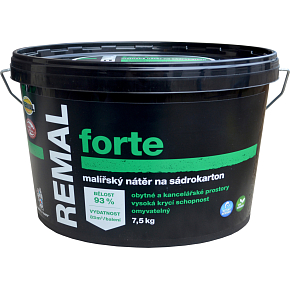 REMAL Forte überstreichbare Farbe für Gipskarton, 7,5 kg