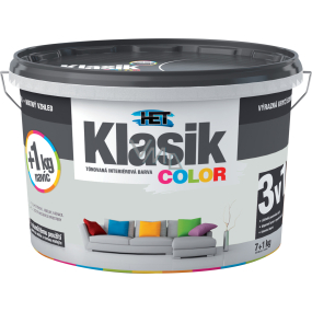 Het Klasik Color Malerfarbe, 0117 grau patiniertes, 7+1 kg
