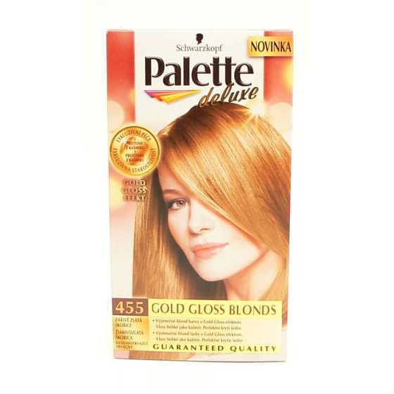 Schwarzkopf Palette Deluxe Nourishing 7 Oils Haarfarbe 455 Bright Golden Cinnamon