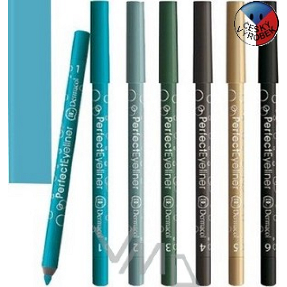 Dermacol Perfect Eyeliner Eyeliner Waterproof 01 1 g