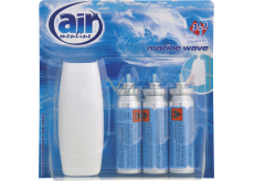 Air Menline Marine Wave Luftauffrischer Gerät und Nachfüllung 3× 15 ml