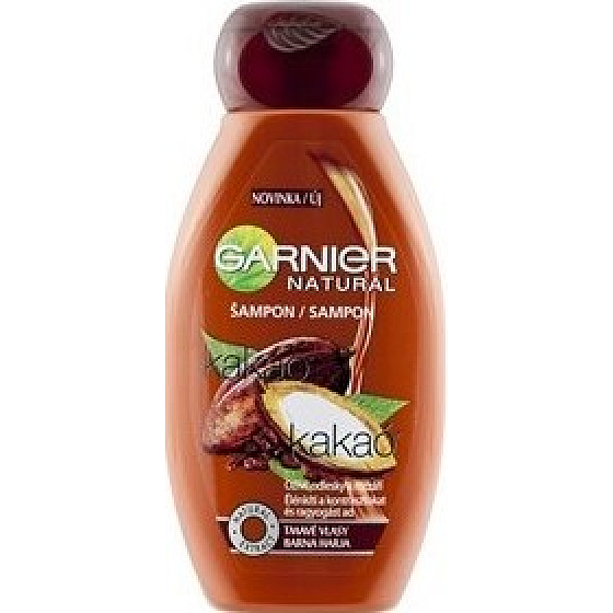 Garnier Natural Cocoa Shampoo für dunkles Haar 250 ml